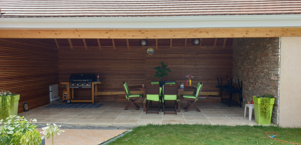 carport en bois