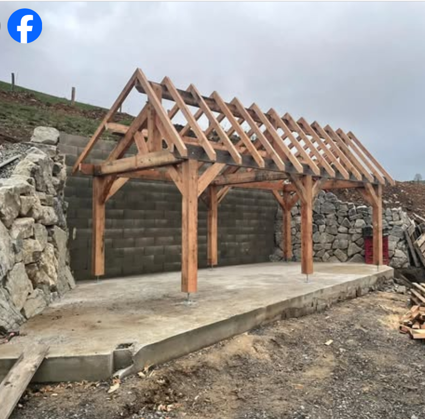 charpente en bois maison